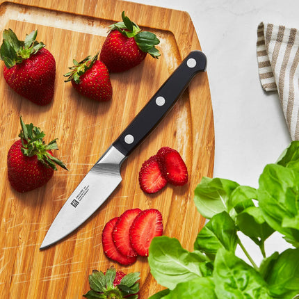 ZWILLING | Paring & Garnishing Knife – FRIODUR® Ice‑Hardened - 80 mm - Made in Germany - 3‑Rivet Handle