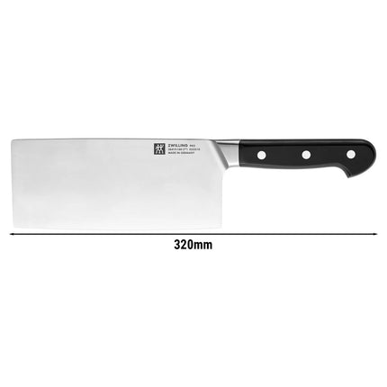 ZWILLING | Pro Chinese Chef’s Knife – FRIODUR® Ice‑Hardened - 180 mm - Made in Germany