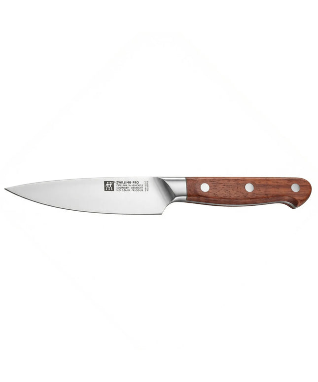 ZWILLING | Pro Wood Paring & Garnishing Knife – FRIODUR Steel - 100 mm - Stone Oak