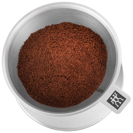 ZWILLING | Reusable Pour Over Coffee Filter – 18/10 Stainless Steel - Reusable - 1–946 ml - Ø 10 cm
