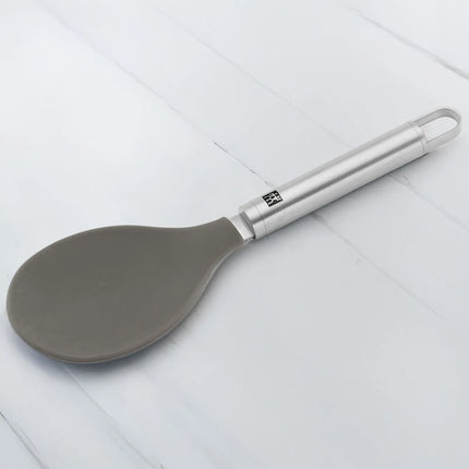 ZWILLING | Rice Spoon – Heat‑Resistant Silicone Head - Stainless Handle - 260 mm