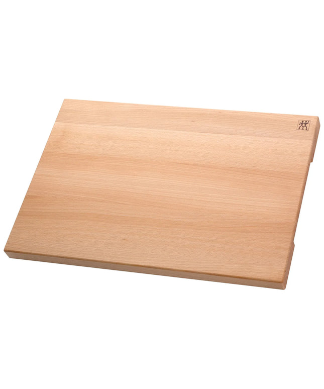 ZWILLING | Solid Beech Wood Chopping Board – 600x400 mm - integrated carry handles