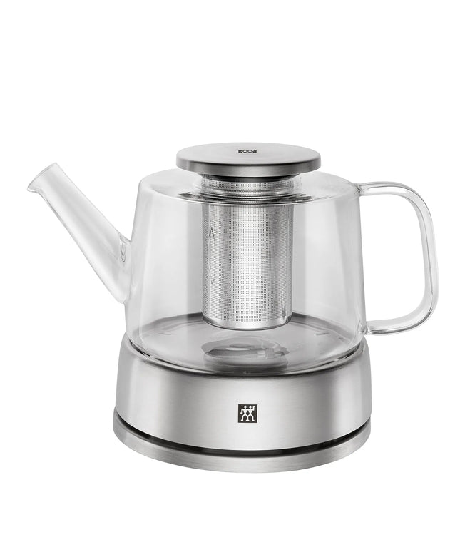 ZWILLING | Sorrento Glass Teapot with Warmer Stand – 800 ml - heat-resistant glass - includes infuser