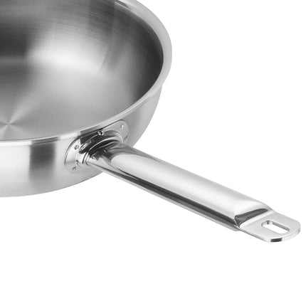 ZWILLING | Stainless Steel Frying Pan Ø 24 cm – Non‑Stick - Induction & Oven‑Safe 300°C - Dishwasher‑Safe