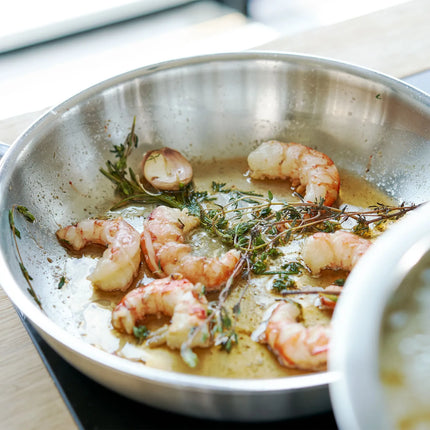 ZWILLING | Stainless Steel Frying Pan Ø 24 cm – Non‑Stick - Induction & Oven‑Safe 300°C - Dishwasher‑Safe