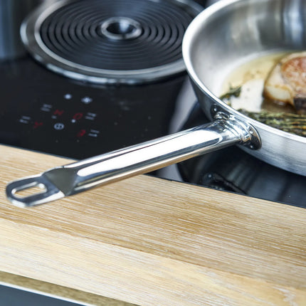 ZWILLING | Stainless Steel Frying Pan Ø 28 cm – Non‑Stick - Induction‑Ready - Dishwasher‑Safe