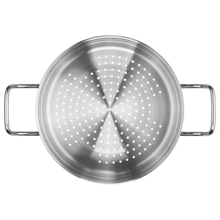 ZWILLING| Steam Insert – Ø 24 cm - Steamer Basket for Vegetables - Heat-Resistant Handles