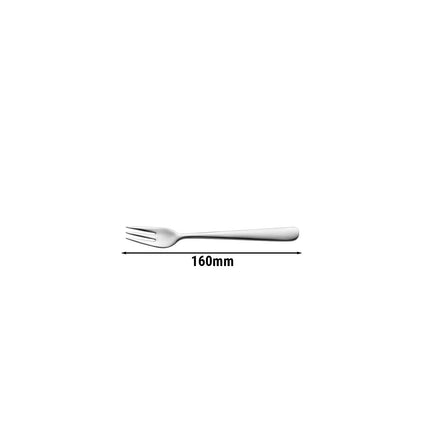ZWILLING | Swing Cake Fork – 160 mm - Polished - Easy-Care Surface - 18/10 Stainless Steel