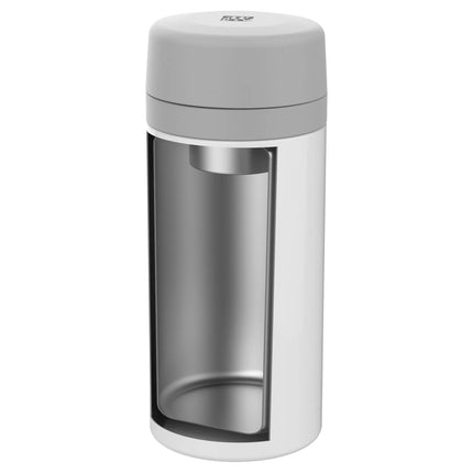 ZWILLING| Thermo Filter Bottle – 420 ml - White-Grey - Built-in Filter - 10h Cold - Vacuum Insulated