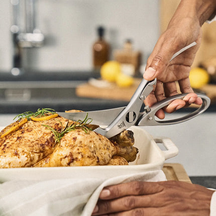 ZWILLING | Twin Select Poultry Shears – 235 mm - Forged Stainless Steel, Bone Breaker, Safety Latch