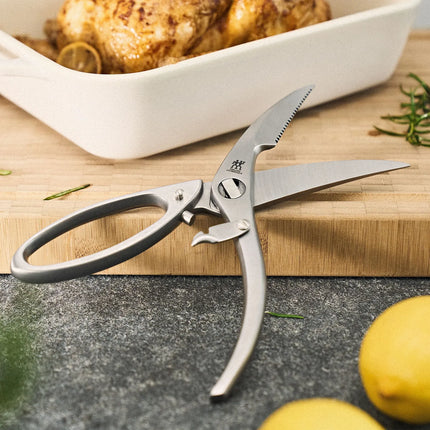 ZWILLING | Twin Select Poultry Shears – 235 mm - Forged Stainless Steel, Bone Breaker, Safety Latch