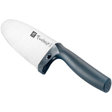 ZWILLING | Twinny Kids' Chef Knife 100 mm – Blue - Rounded Tip - Safety Guard