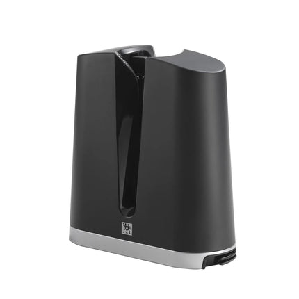 ZWILLING | V-Edge Knife Sharpener – Adjustable Angle Guides - Ceramic Rods - Black