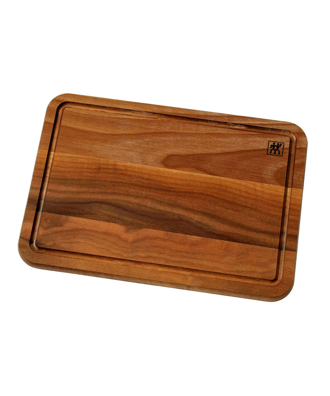 ZWILLING | Walnut Chopping Board with Juice Groove – 350×250 mm - Reversible