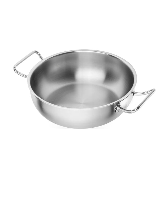 ZWILLING | Wok Pan Ø 30 cm – Sigma Clad Bottom - Induction & Oven‑Safe 200°C - Dishwasher‑Safe - Wide Rim