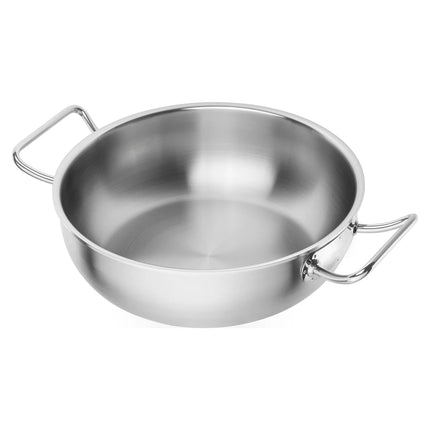 ZWILLING | Wok Pan Ø 30 cm – Sigma Clad Bottom - Induction & Oven‑Safe 200°C - Dishwasher‑Safe - Wide Rim