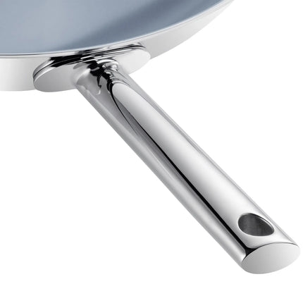 ZWILLING| Wok Pan – Ø 32 cm - Stainless Steel - Ceramic Nonstick - Induction Ready - Glass Lid